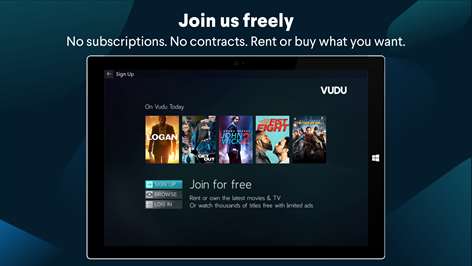 download movies from vudu to windows 7 pc