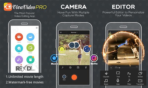 Viva Video App features